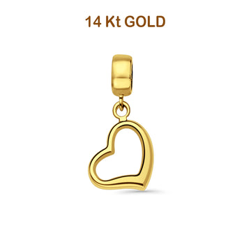Gold Heart Charm